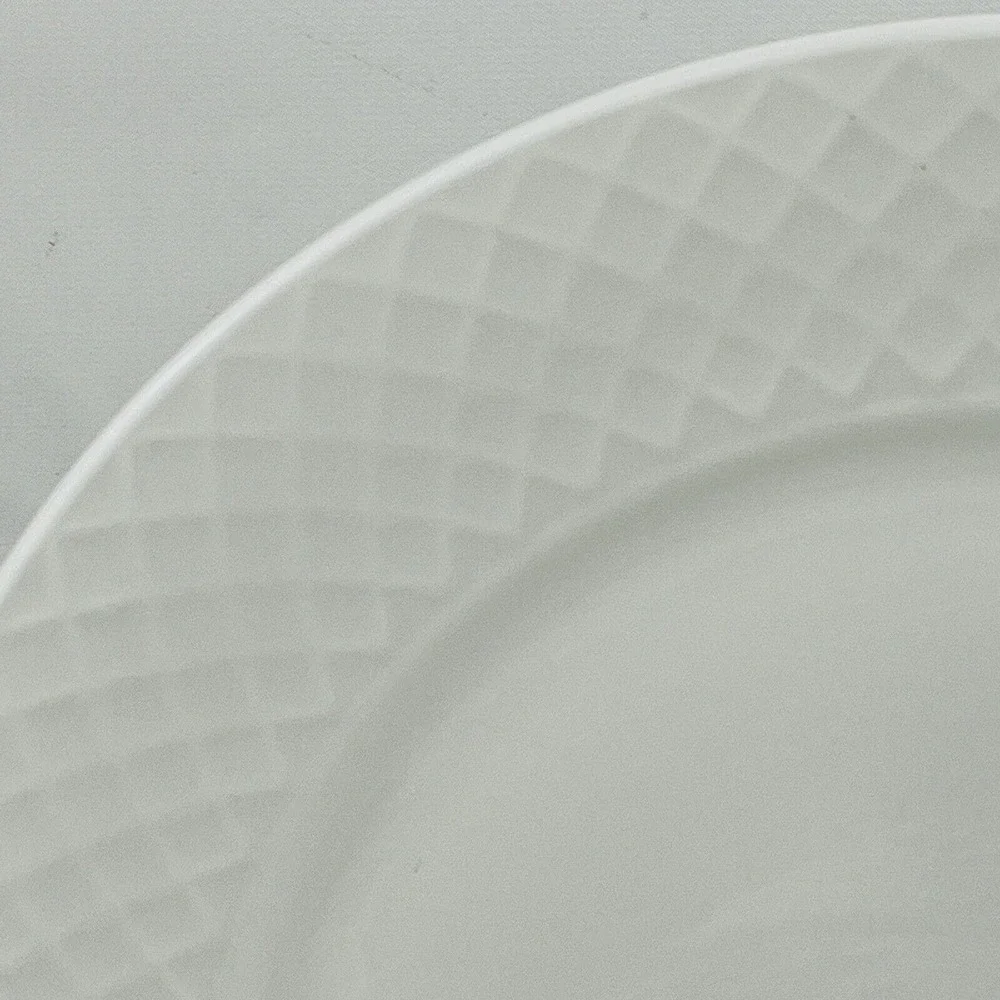 Mikasa Trellis White‎ Dinner Plate 11